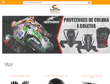 Tablet Screenshot of capacetecia.com.br